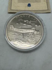 Original tysk medalje token med certifikat