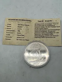 Original tysk medalje token med certifikat