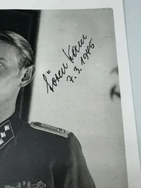 Originalt signeret Søren Kam foto A4