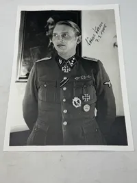 Originalt signeret Søren Kam foto A4