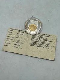 Original tysk medalje token med certifikat