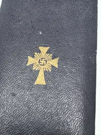 Originalt tysk mutterkreuz 1.kl med æske