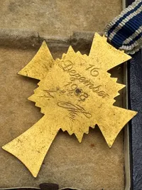 Originalt tysk mutterkreuz 1.kl med æske