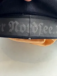 Original Tysk WW1 Marine hat, sjælden