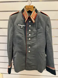 Original Tysk WW2 uniform, urørt Waffenrock (Artilleri)