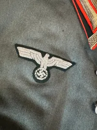 Original Tysk WW2 uniform, urørt Waffenrock (Artilleri)