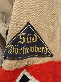 Original Hitler Jugend uniform - Motor HJ Bann 437 Sud Wurtemmberg