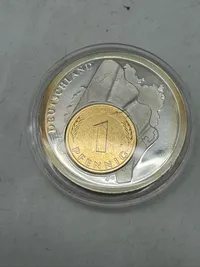 Original tysk medalje token med certifikat