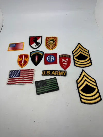 Samling originale US patches mm.