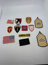 Samling originale US patches mm.