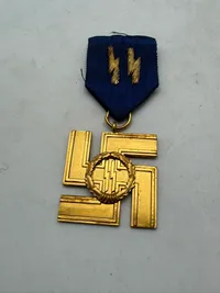 Waffen SS Treue Dienst medalje - efterkrigs