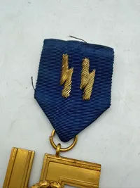 Waffen SS Treue Dienst medalje - efterkrigs