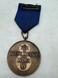 Waffen SS Treue Dienst medalje (8) - original???