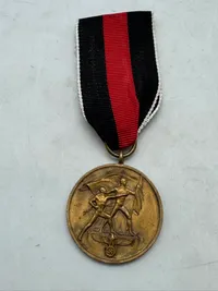 Original Sudetenland-medalje/erindringsmedaljen af 1. oktober 1938