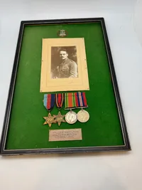 Originalt ww2 lot på samme mand, WILLIAM HAMILTON KILLED IN ACTION
KOHIMA1945