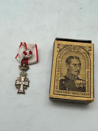 Originalt Dronning Magrethe miniature ridderkors