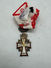 Originalt Dronning Magrethe miniature ridderkors