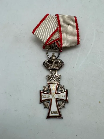 Originalt dronning Margrete miniature ridderkors