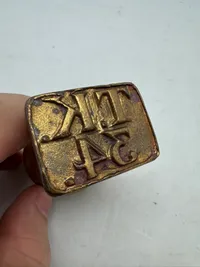 Ældre Militært uniforms  stempel