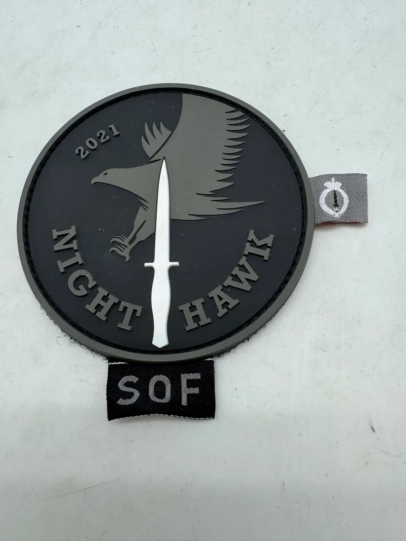 Sjældent originalt SOF night hawk mærke