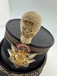 Original dansk kepi model 1910 for underofficerer