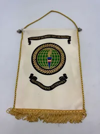 Originalt lille banner fra Frihedskampens veteraner