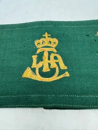 Originalt Armbind Kongeligt Livjæger korps