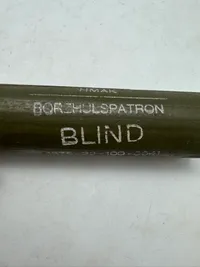 Original Borehulspatron til undervisningsbrug (Tom for sprængstof)