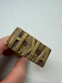 Ældre Militært uniforms  stempel