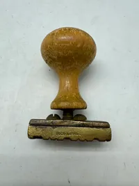 Ældre Militært uniforms  stempel