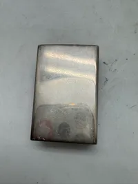 Original tændstik æske holder med Georg Jensen kongemærke
