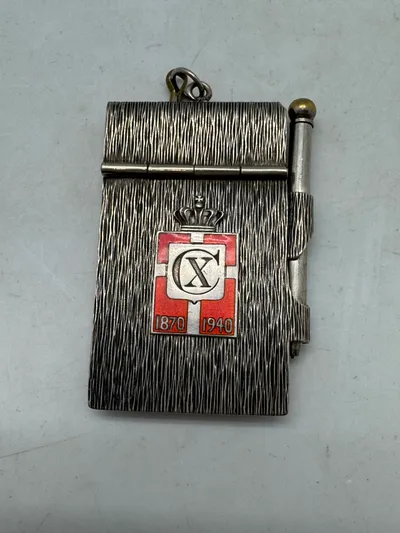 Lighter (Tændstål) med Georg Jensen kongemærke
