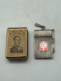 Lighter (Tændstål) med Georg Jensen kongemærke