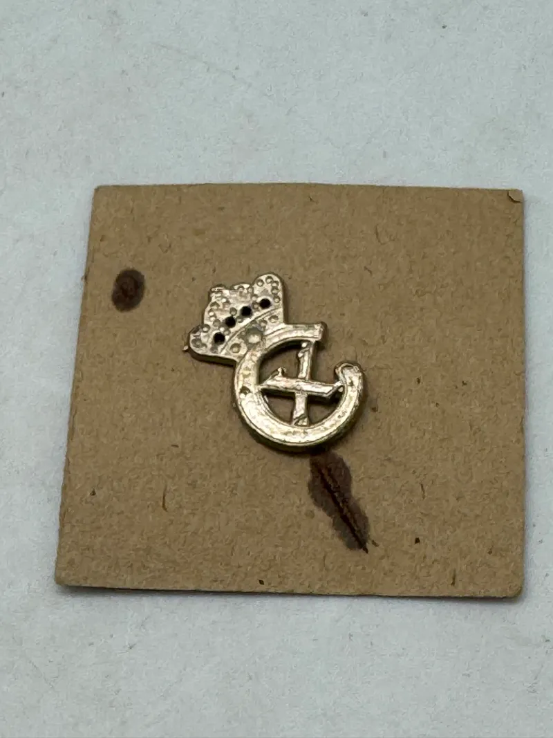 Original Kong Christian X pin
