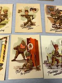 Lot Danske brigade i Tyskland og postkort
