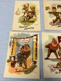 Lot Danske brigade i Tyskland og postkort