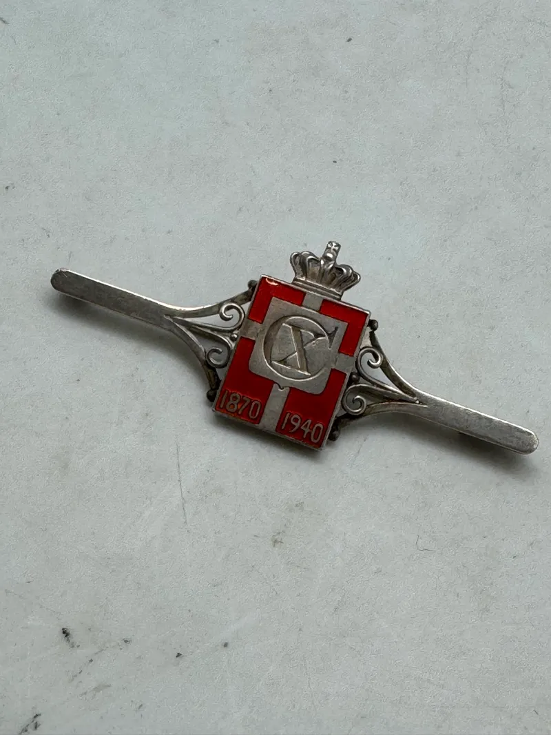 Original Georg Jensen nål af sølv, sjælden