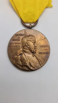 Original Wilhelm tronskifte medalje