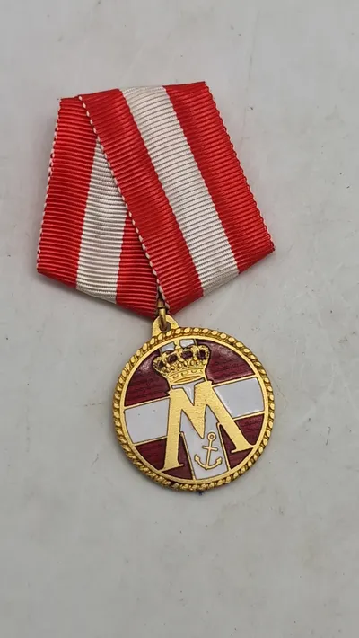 Original medalje fra Marineforeningen