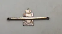 Slipsenål af sterlingsølv med Georg Jensen kongemærket