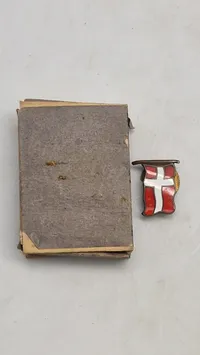 Original dansk national pin