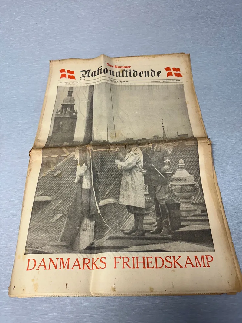 Original Dansk befrielses avis