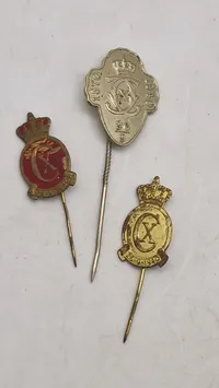 Originale Kong Christian X pins