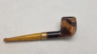 Veludført pibe med etui