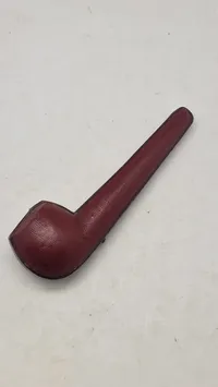 Veludført pibe med etui