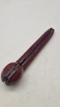 Veludført pibe med etui