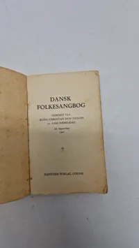 Samling originale konge sangbøger