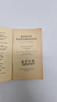 Samling originale konge sangbøger
