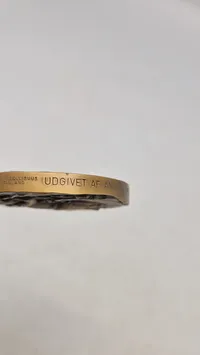 Original Sirius medalje (Knud Rasmussen) med æske