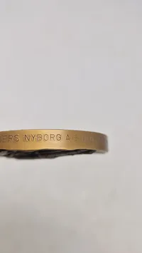 Original Sirius medalje (Knud Rasmussen) med æske